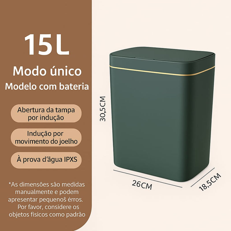 LIXEIRA INTELIGENTE SMART 15L