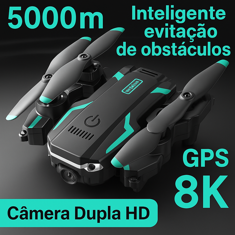 Drone S6 MAX 5G GPS Drone 8K HD Dual Camera