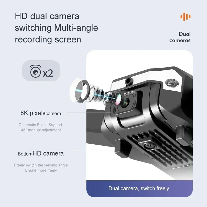 Drone S6 MAX 5G GPS Drone 8K HD Dual Camera